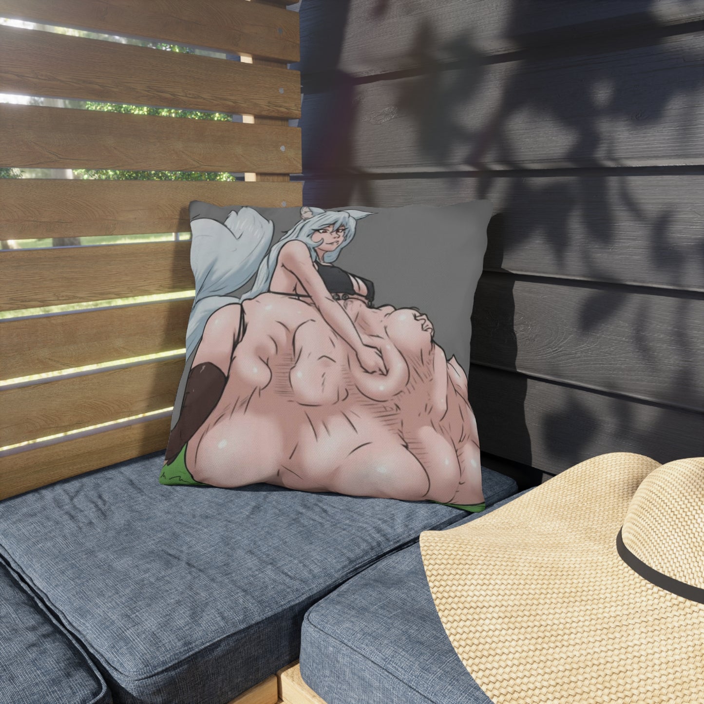 Vore Furry Kitsune Pillow