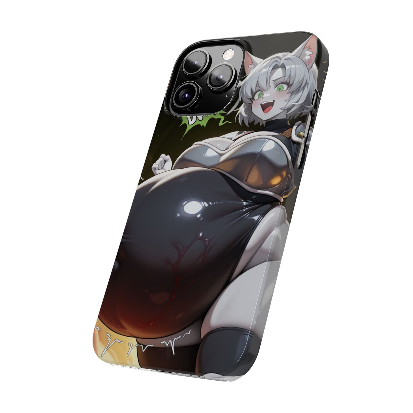 Vore Belly Cat iPhone Case