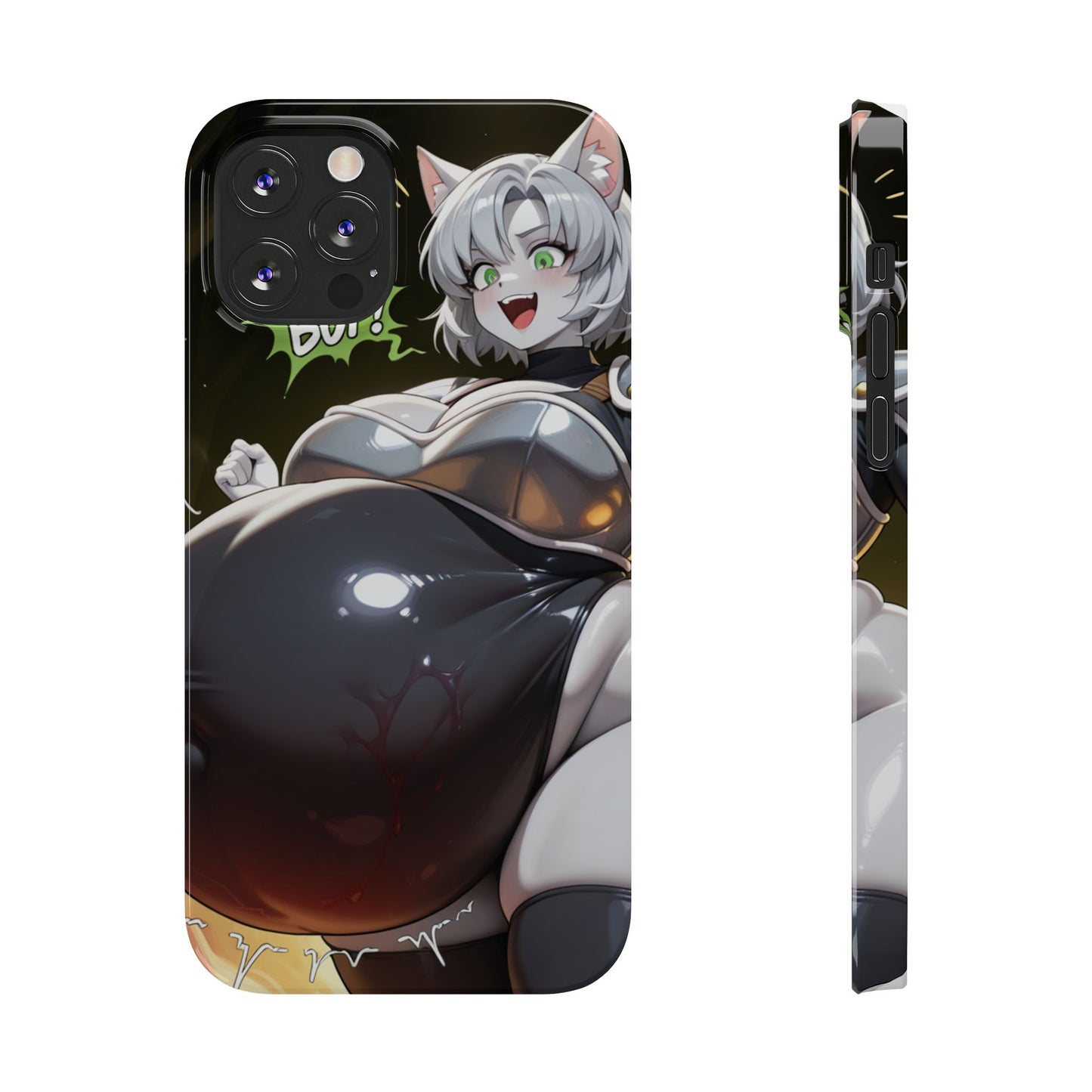 Vore Belly Cat iPhone Case