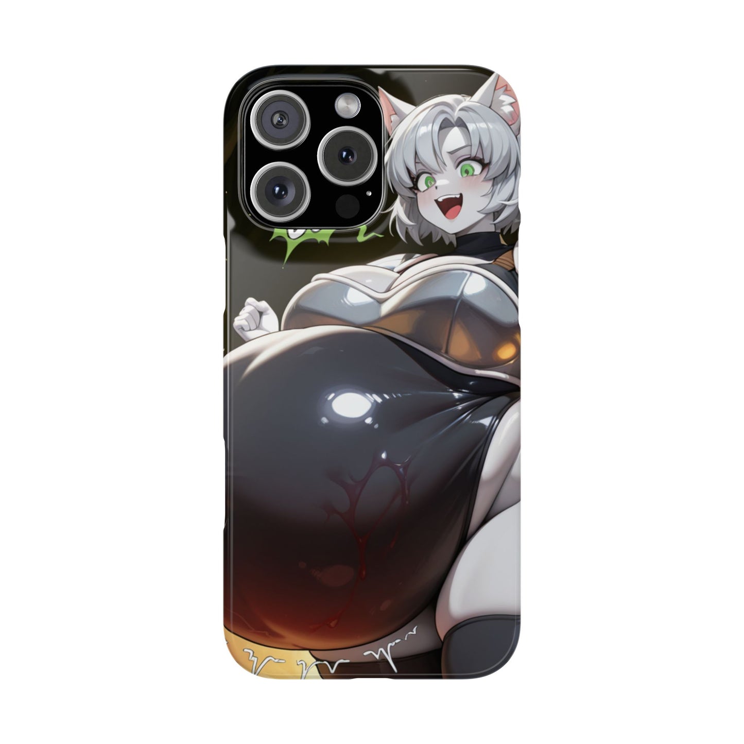 Vore Belly Cat iPhone Case