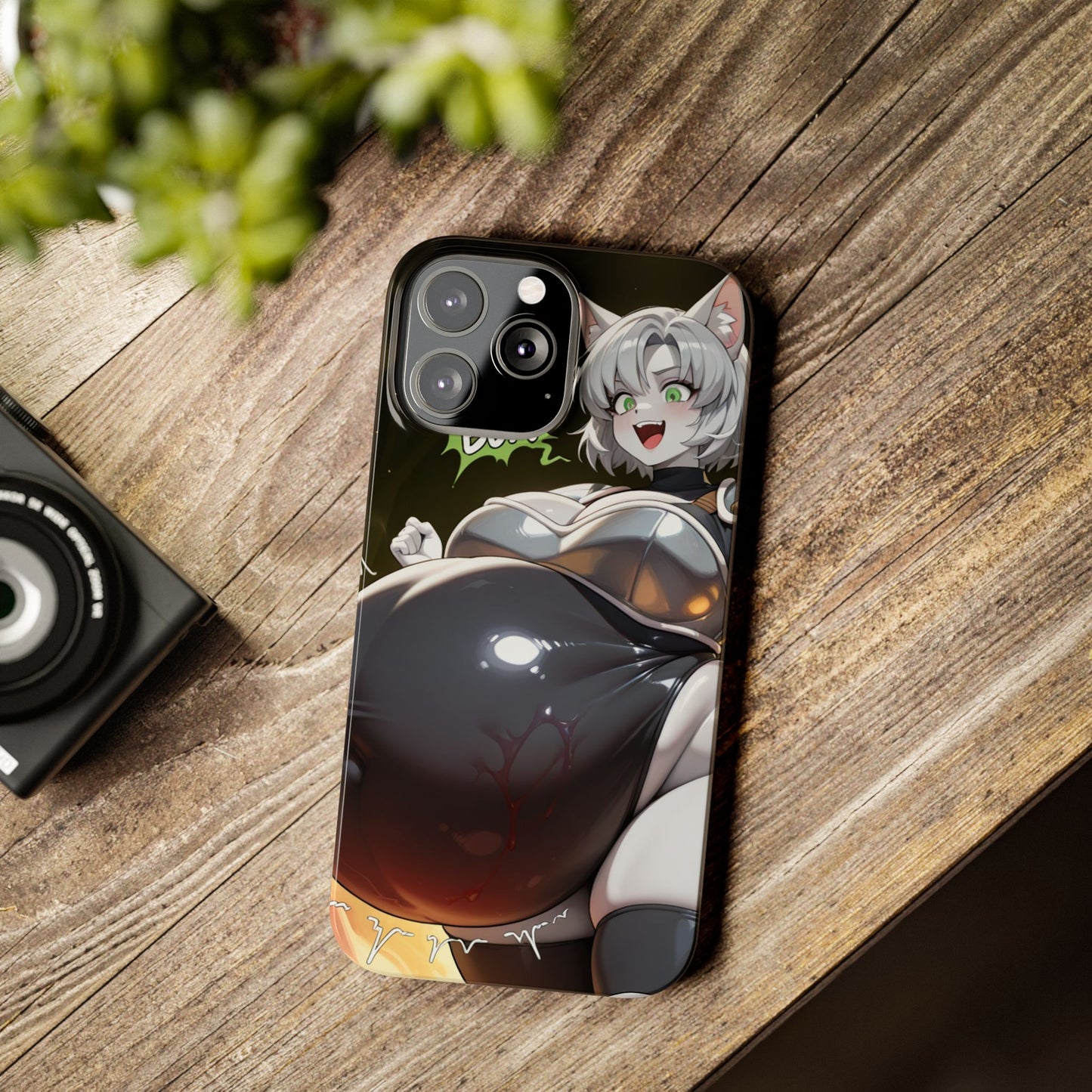 Vore Belly Cat iPhone Case