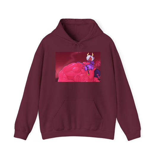 Vore Anime Demon Belly Hoodie