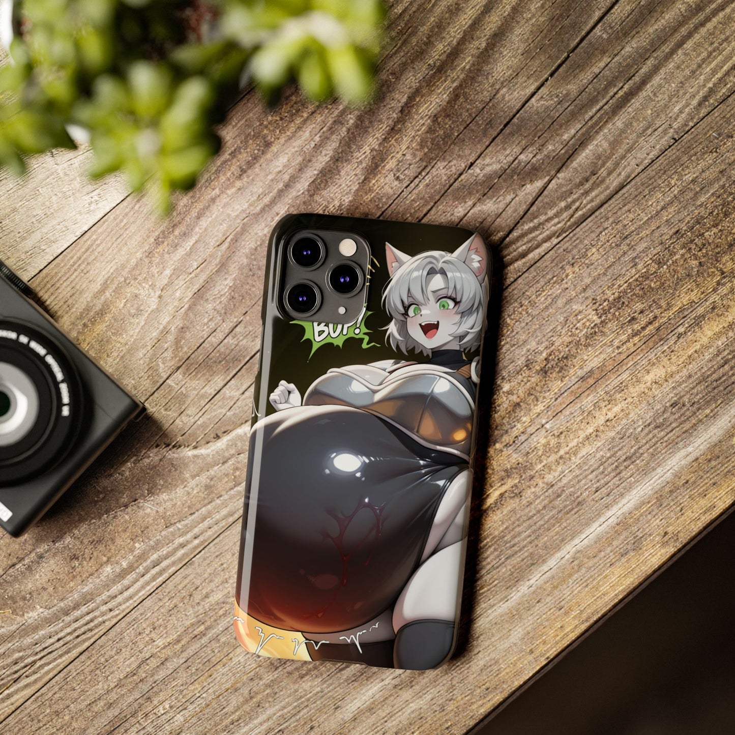 Vore Belly Cat iPhone Case