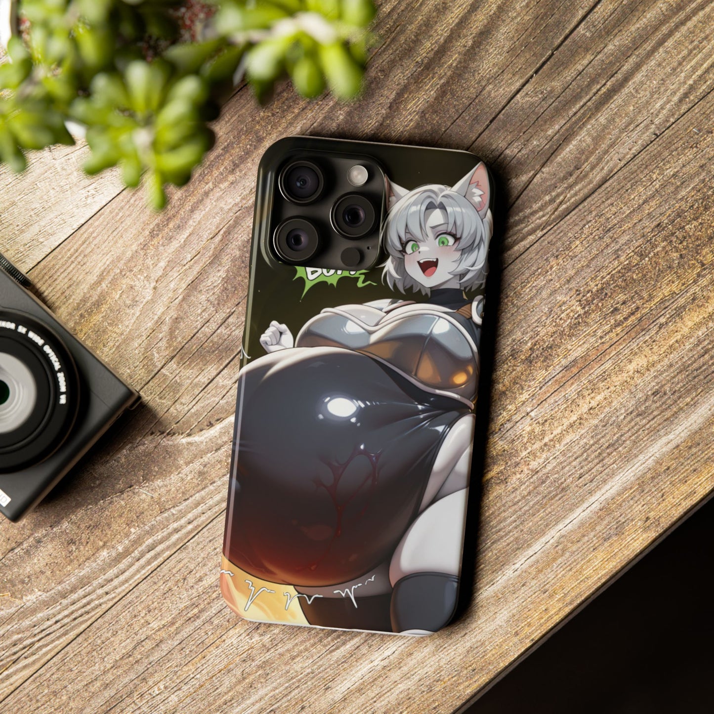 Vore Belly Cat iPhone Case