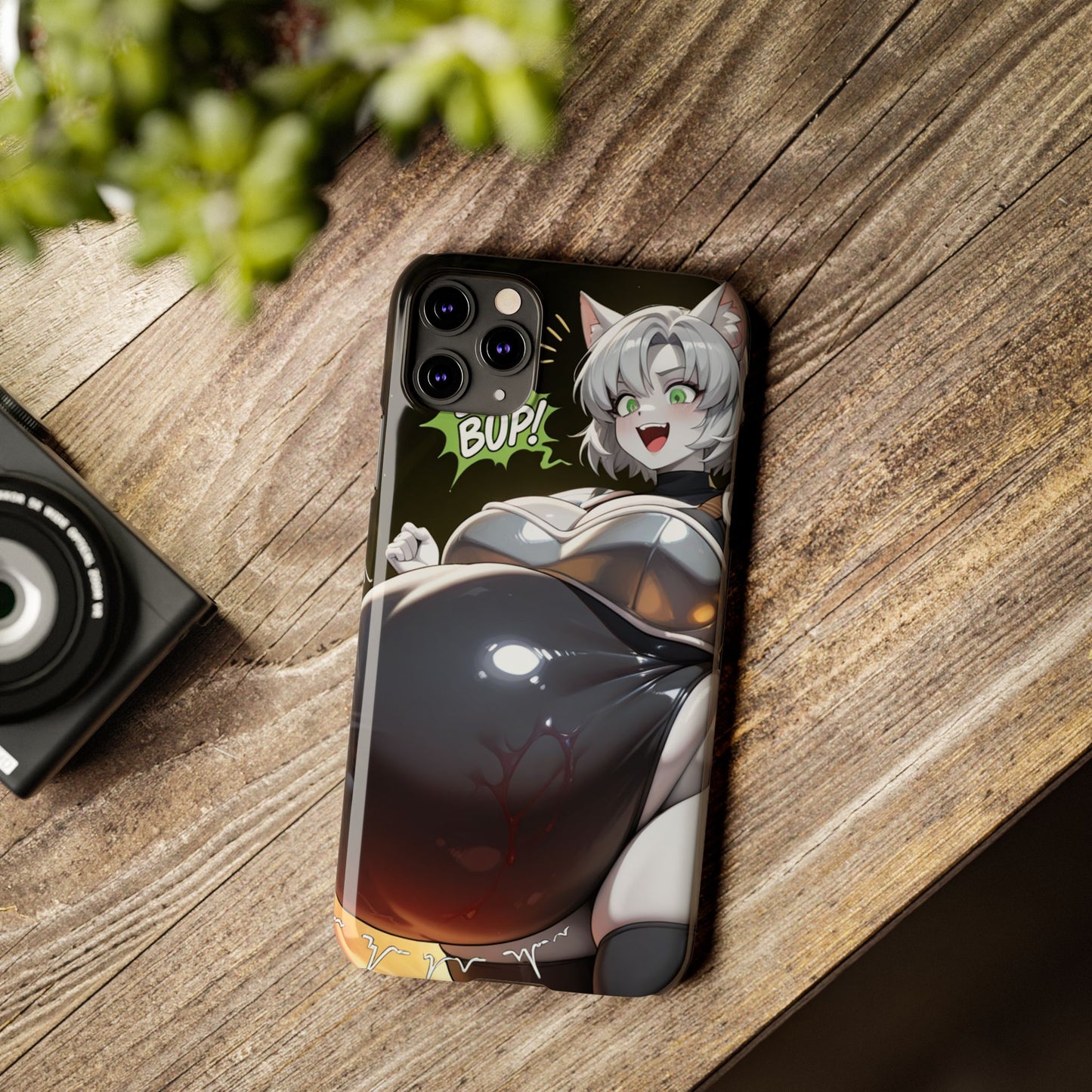 Vore Belly Cat iPhone Case