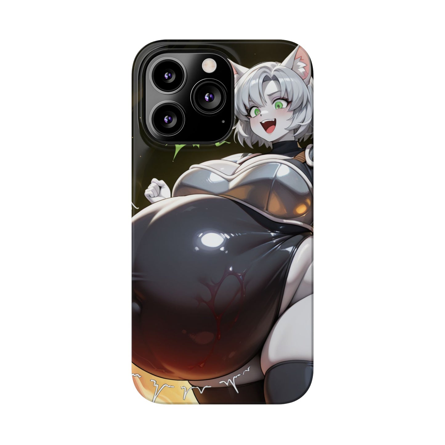 Vore Belly Cat iPhone Case