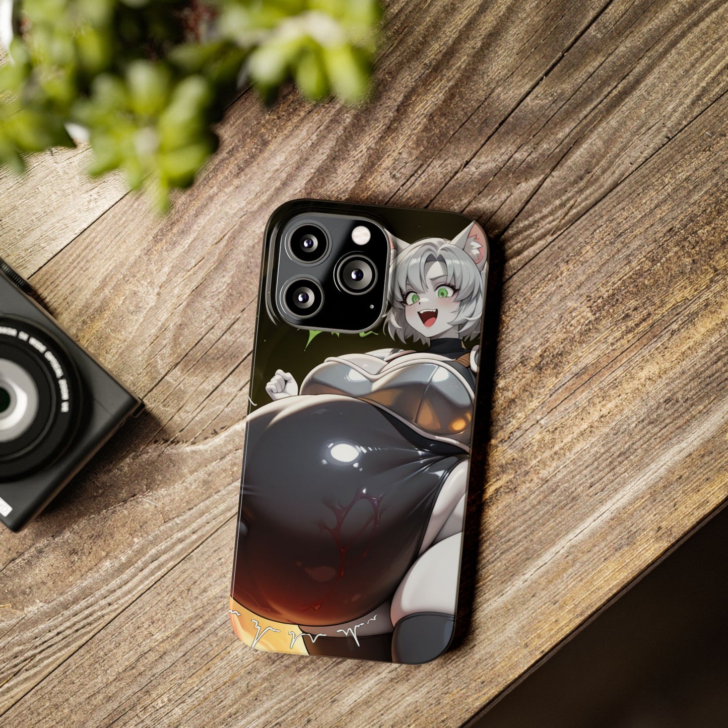 Vore Belly Cat iPhone Case