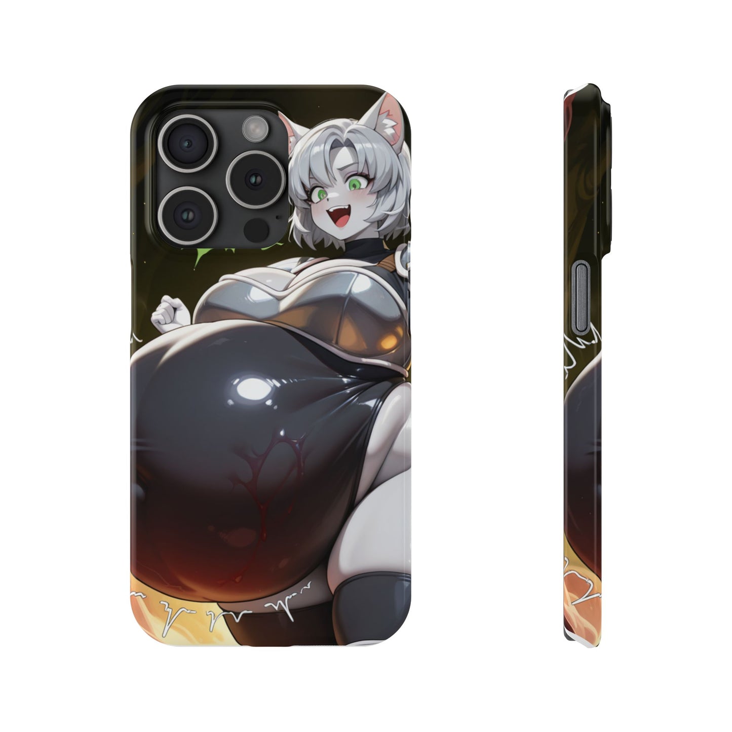 Vore Belly Cat iPhone Case