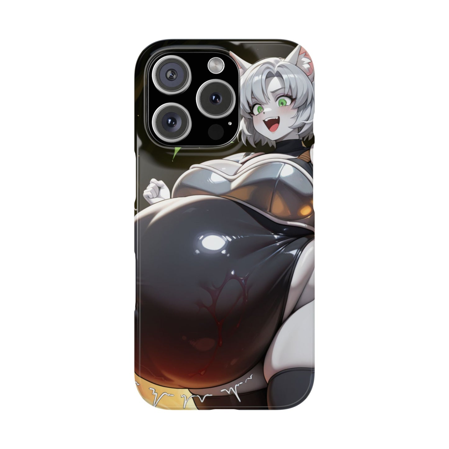 Vore Belly Cat iPhone Case