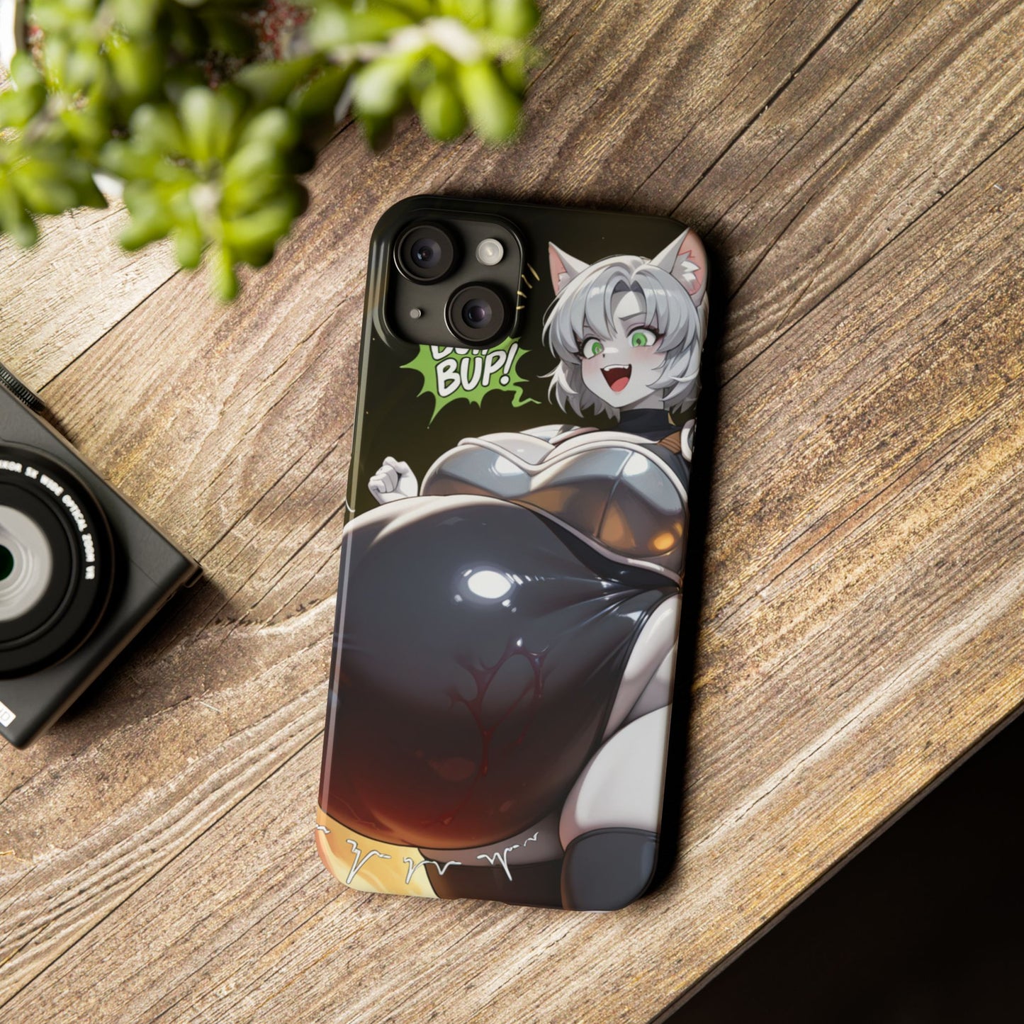 Vore Belly Cat iPhone Case